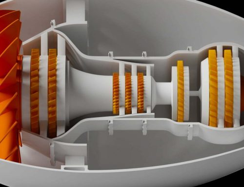 3D Jet Engine Demo